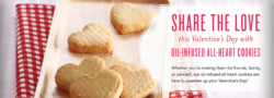Oil-Infused All-Heart Cookies