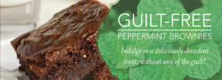 Guilt-Free Peppermint Brownies