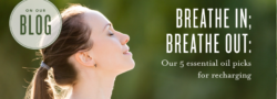 Breathe In; Breathe Out: 5 Essential Oil Picks for Recharging