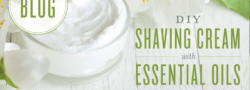 DIY Shaving Cream with Essential Oils