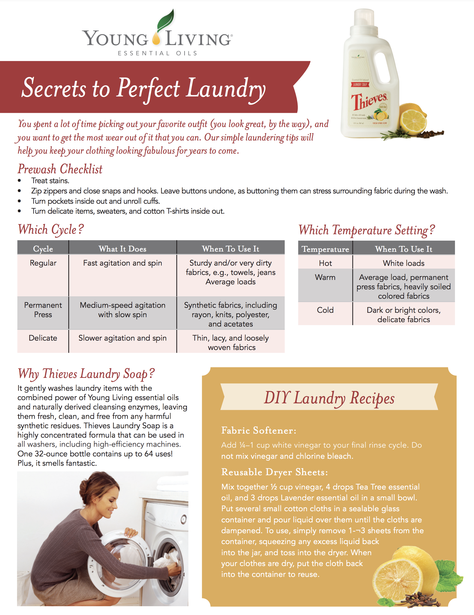 Secrets To Perfect Laundry - Vital 180 Community