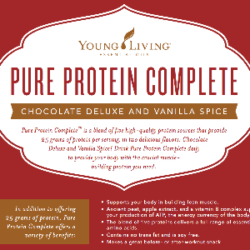 Pure Protein Complete Marketing Flyer