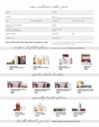 New Customer Order Form