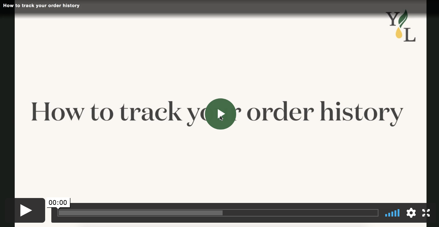 How To Track Your Order History