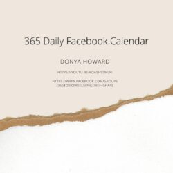 365 Daily Facebook Calendar