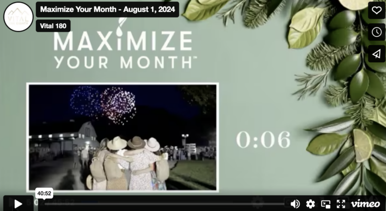 Maximize Your Month