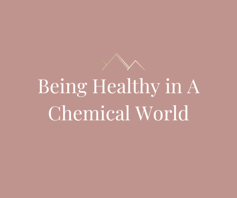 Being Healthy in A Chemical World