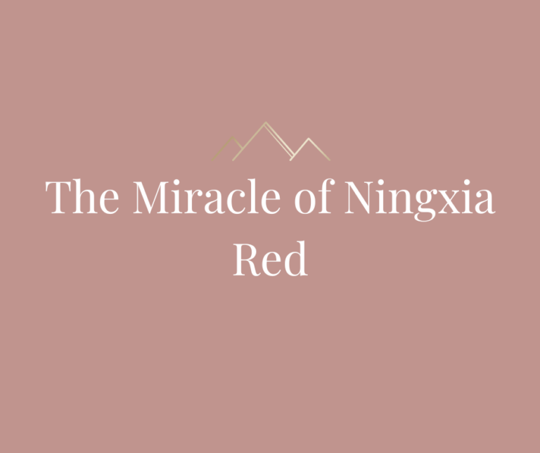 The Miracle of Ningxia Red