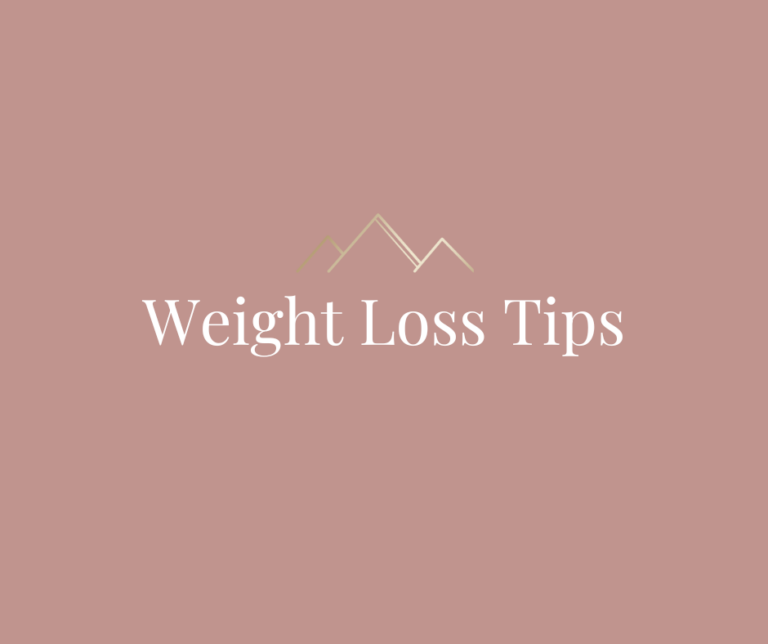 Weight Loss Tips