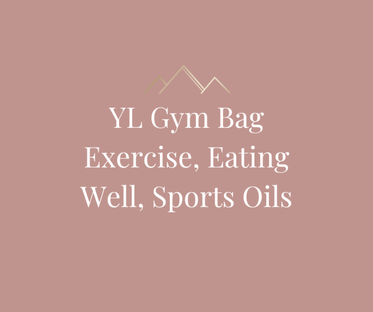 YL Gym Bag Exercise, Eating Well, Sports Oils