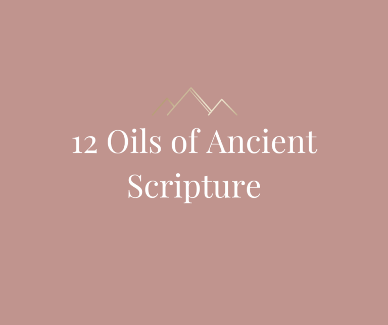 12 Oils of Ancient Scripture