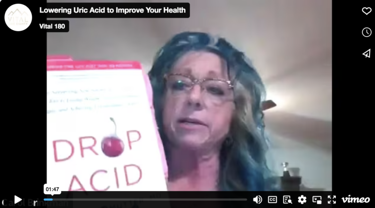 Lowering Uric Acid and Its Health Advantages