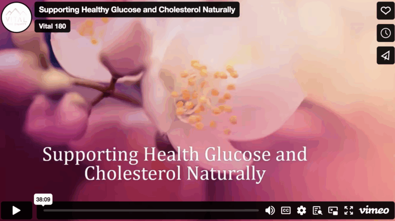 Supporting Healthy Glucose and Cholesterol Naturally
