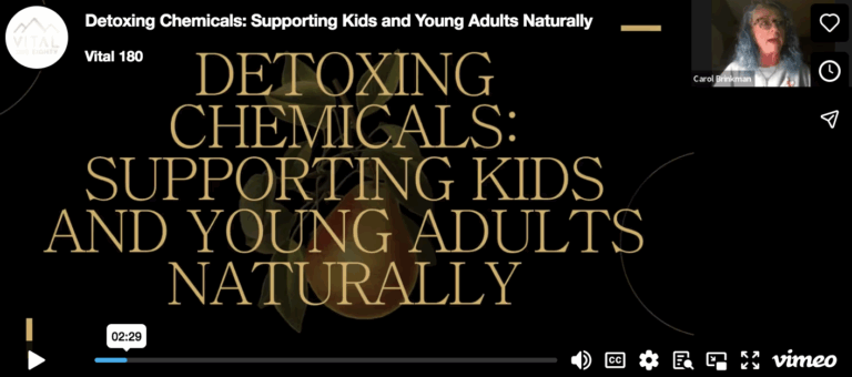 Detoxing Chemicals: Supporting Kids and Young Adults Naturally