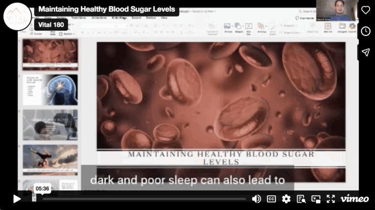 Maintaining Healthy Blood Sugar Levels