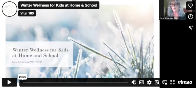 Winter Wellness for Kids at Home & School