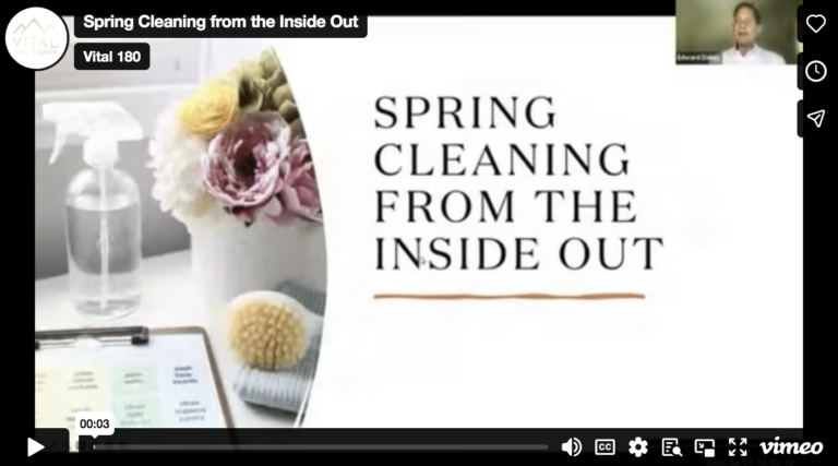 Spring Cleaning From The Inside Out