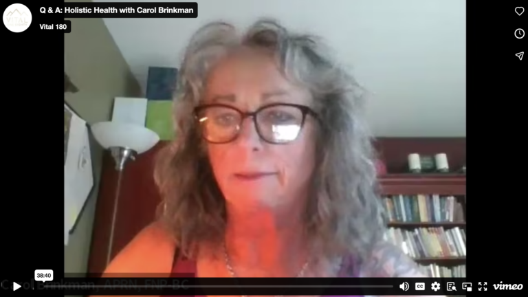 Q & A: Holistic Health with Carol Brinkman