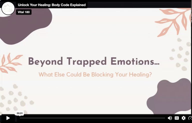Release Emotional Imbalances with Emotion Code Part II