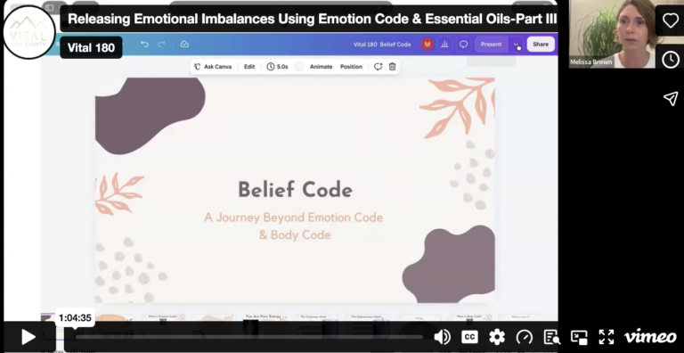Release Emotional Imbalances Using Emotion Code & Essential Oils Part III