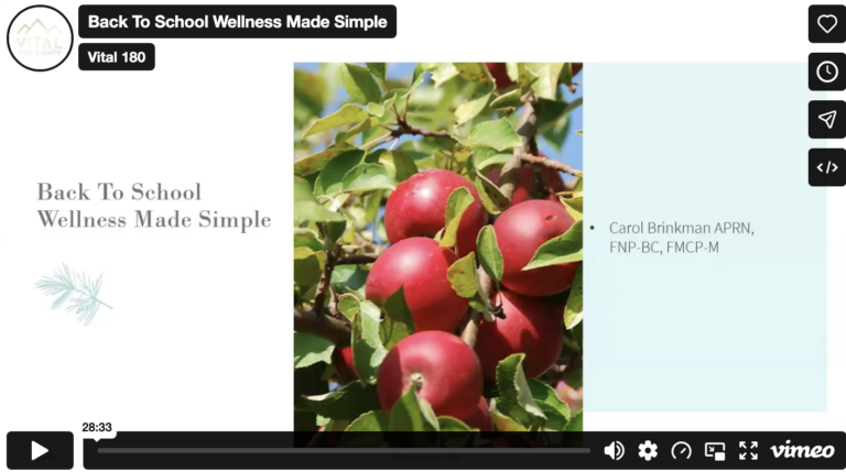 Back To School Wellness Made Simple